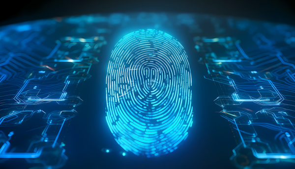 Site security: Passwordless fingerprint authentication