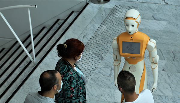 Socially assistive robots ease pressure on hospital staff and reassure patients  