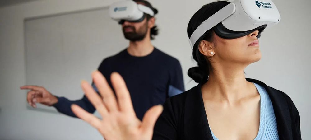 Virtual Reality training is helping care workers respond to behaviours in people with dementia 